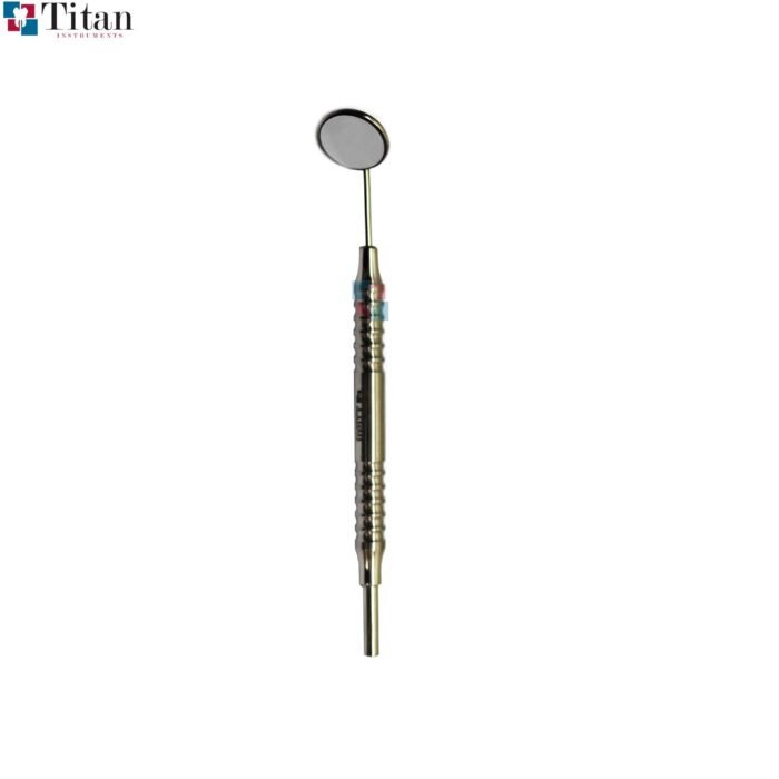 thumbnail image 2 of 5-Pack Stainless Steel Dental Mirrors With Handle - #5 Surgical Instrument 2 of 6